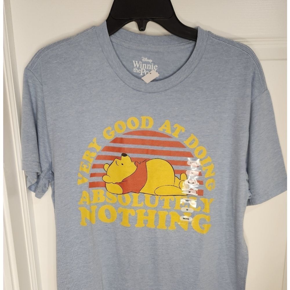 Disney Mens Winnie The Pooh Tshirt Size M New